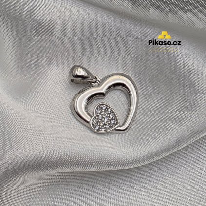 13998 stribrny privesek damsky 2 11 g