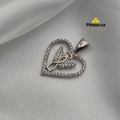 14031 stribrny privesek damsky 1 47 g