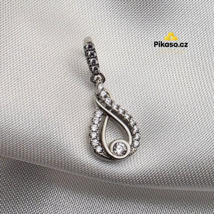 14052 stribrny privesek damsky 1 44 g