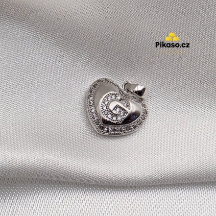 14082 stribrny privesek damsky 2 02 g