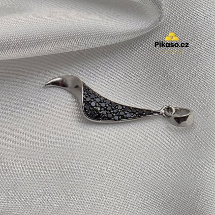 14127 stribrny privesek damsky 1 83 g