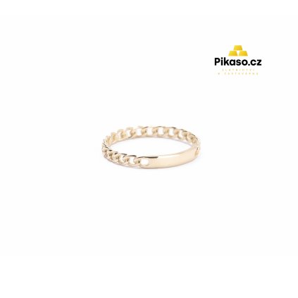 14253 zlaty prsten unisex 1 34 g