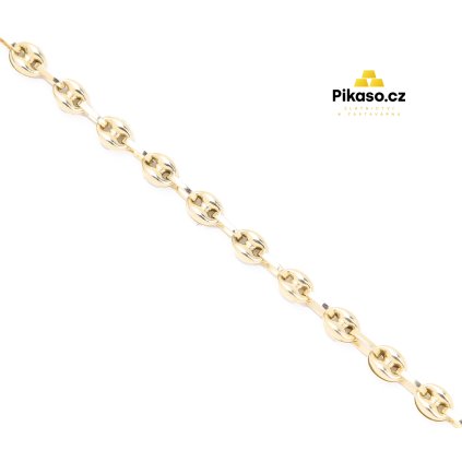 14277 zlaty naramek unisex 3 15 g