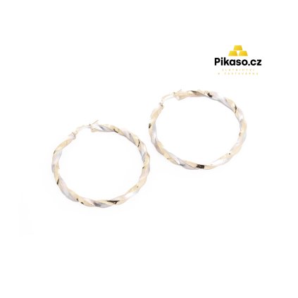 14310 zlate nausnice damske 4 97 g