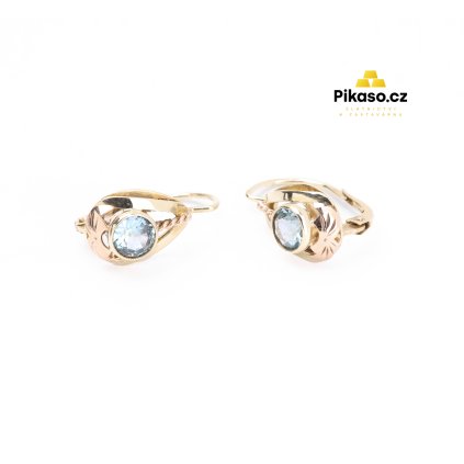 14313 zlate nausnice damske 3 14 g