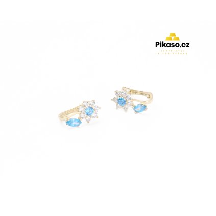 14418 zlate nausnice detske 1 35 g priroda