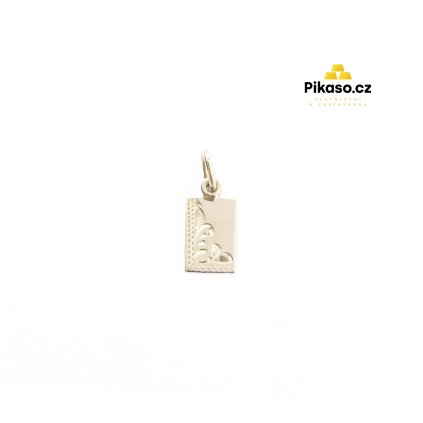 14529 1 zlaty privesek unisex 0 4 g