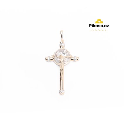 14553 zlaty privesek unisex 4 97 g nabozenstvi