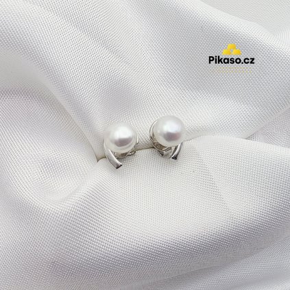 14856 stribrne nausnice damske 2 07 g