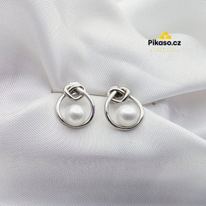 14859 stribrne nausnice damske 3 10 g