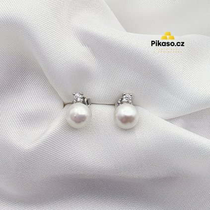 14865 stribrne nausnice damske 2 54 g
