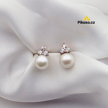 14892 stribrne nausnice damske 2 69 g