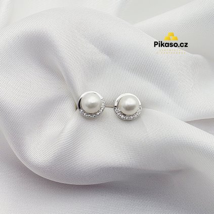 14904 stribrne nausnice damske 2 67 g