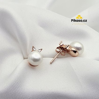 14922 stribrne nausnice damske 3 14 g