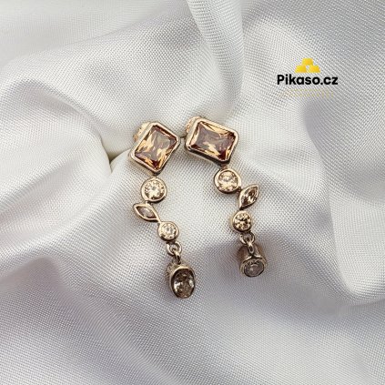 14964 stribrne nausnice damske 6 79 g