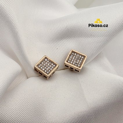 14970 stribrne nausnice damske 2 39 g