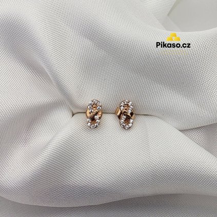 14976 stribrne nausnice damske 0 79 g