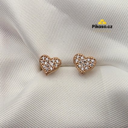 14979 stribrne nausnice damske 1 02 g