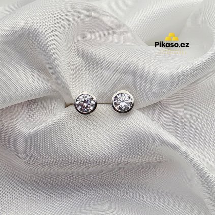 15021 stribrne nausnice damske 2 80 g