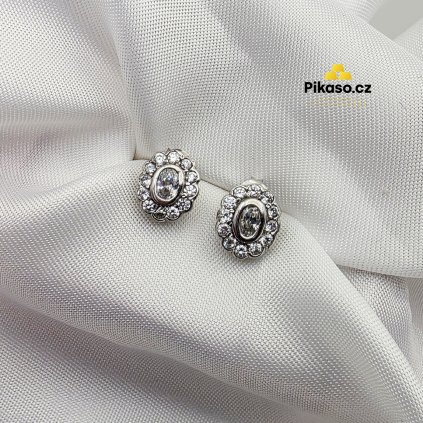15051 stribrne nausnice damske 2 16 g