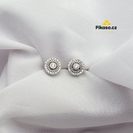 15105 stribrne nausnice damske 0 99 g