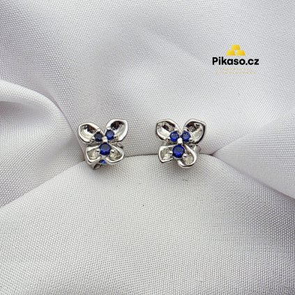 15114 stribrne nausnice damske 1 32 g