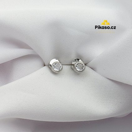 15129 stribrne nausnice damske 1 19 g