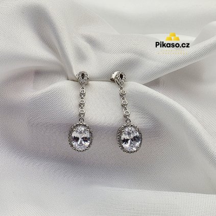 15183 stribrne nausnice damske 5 41 g
