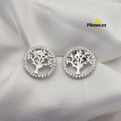 15189 stribrne nausnice damske 2 66 g