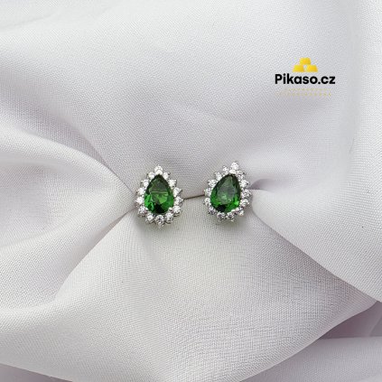 15204 stribrne nausnice damske 2 03 g