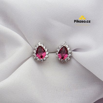 15207 stribrne nausnice damske 2 03 g