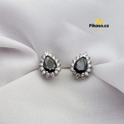 15231 stribrne nausnice damske 2 02 g