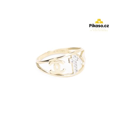 15321 zlaty prsten damsky 2 06 g nabozenstvi