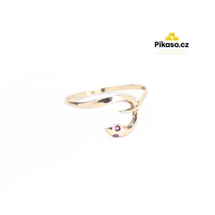 15327 zlaty prsten damsky 1 13 g zvirata