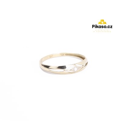 15354 zlaty prsten damsky 1 09 g