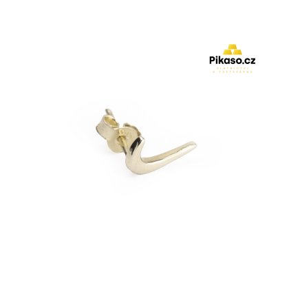 15384 zlate nausnice unisex 0 36 g