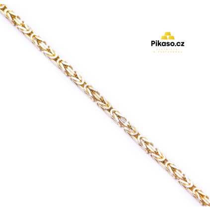 15498 zlaty naramek unisex 2 59 g