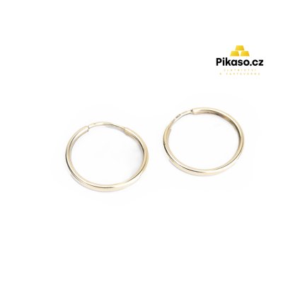 15507 zlate nausnice damske 0 48 g