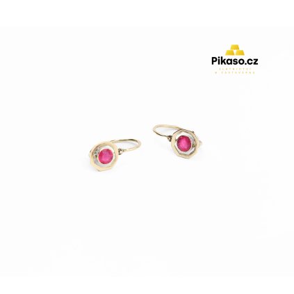 15552 zlate nausnice damske 0 90 g