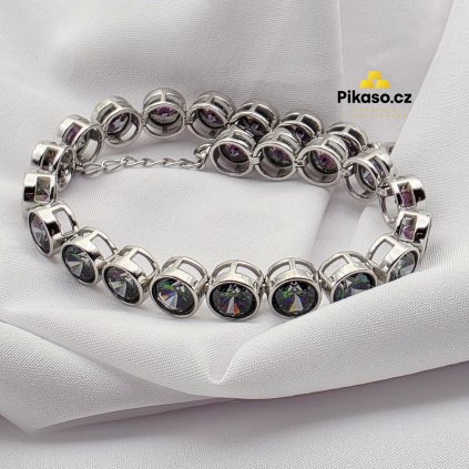 15657 stribrny naramek damsky 17 89 g