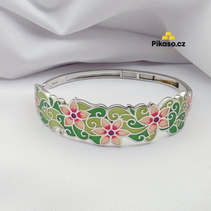 15678 stribrny naramek damsky 18 95 g