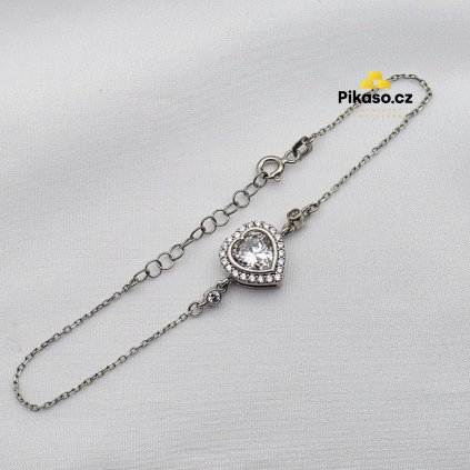 15708 stribrny naramek damsky 2 51 g
