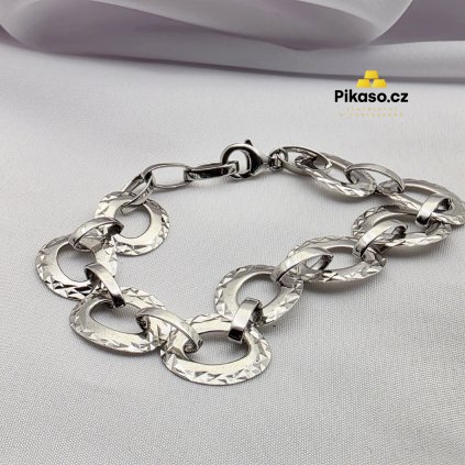 15723 stribrny naramek damsky 7 28 g