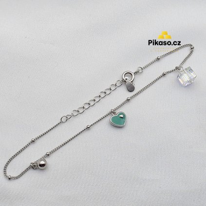 15732 stribrny naramek damsky 2 06 g