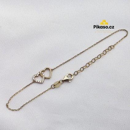 15738 stribrny naramek damsky 1 44 g