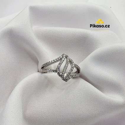 16056 stribrny prsten damsky 3 36 g
