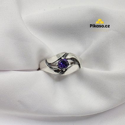 16341 stribrny prsten damsky 3 69 g