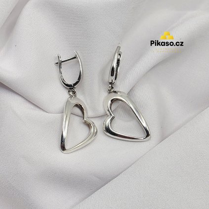 16389 stribrne nausnice damske 5 02 g