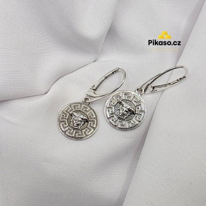 16395 stribrne nausnice damske 3 80 g