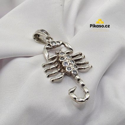 16428 stribrny privesek unisex 13 79 g